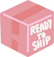 Ready to Ship Delivery Small Business Box for Ecommerce Typography