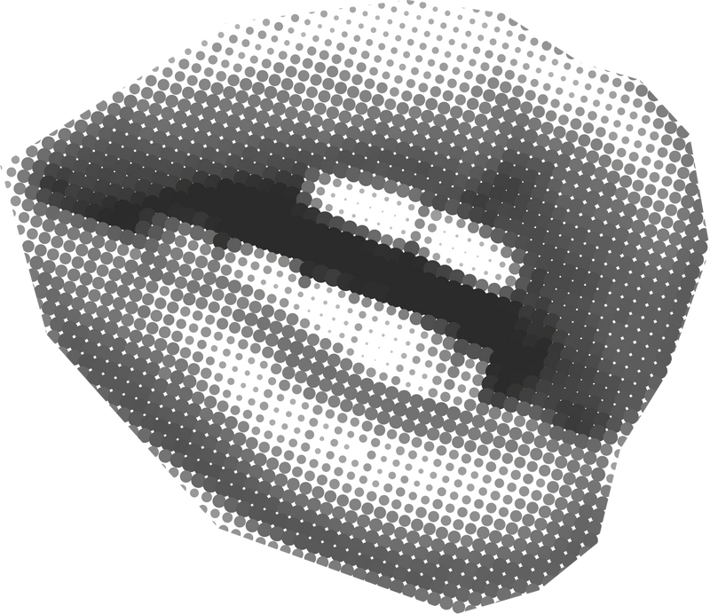 Halftone lips